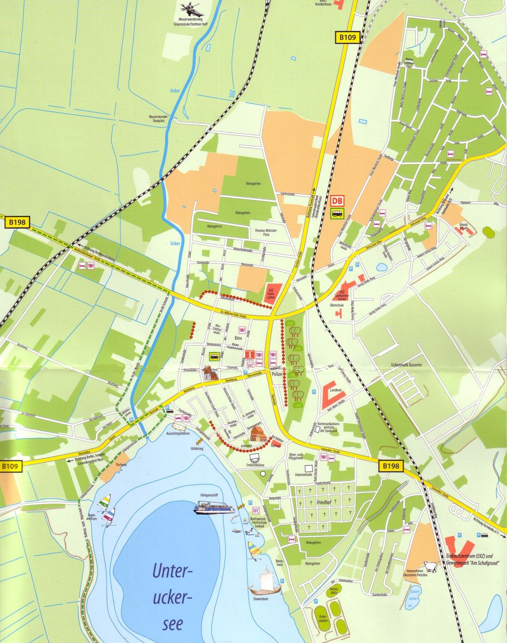 Karte Prenzlau